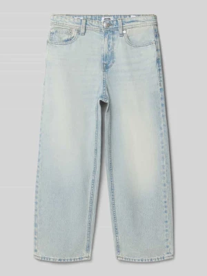 Jeansy o kroju wide fit w 5 kieszeni Model 'Alex' Jack&Jones Jasnoniebieski