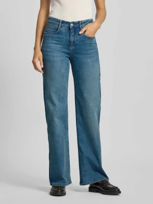 Jeansy o kroju wide fit z 5 kieszeniami model ‘Melly’ OPUS PANTS