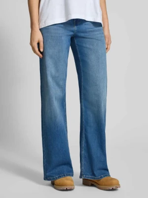 Jeansy o kroju wide fit z 5 kieszeniami Review