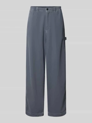 Jeansy o kroju wide fit z częściowo elastycznym pasem model 'Lycaz' American vintage