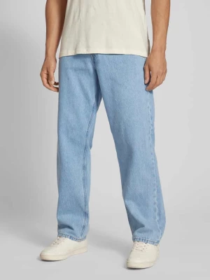 Jeansy o luźnym kroju w jednolitym kolorze model ‘EDDIE’ jack & jones