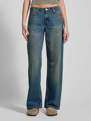 Jeansy o luźnym kroju z 5 kieszeniami model ‘Ample’ Weekday