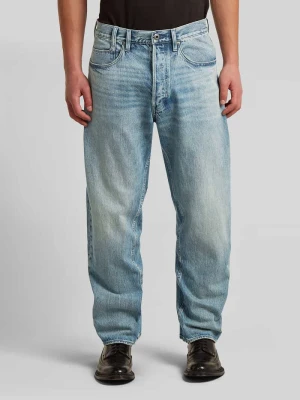 Jeansy o luźnym kroju z czystej bawełny model 'G-Star Arc 3D Loose' G-Star Raw Jeansowy niebieski