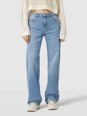 Jeansy o luźnym kroju z detalem z logo model ‘YOLANDA’ Noisy May