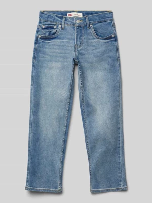 Jeansy o luźnym kroju z dodatkiem wiskozy i 5 kieszeniami Levi’s® Kids