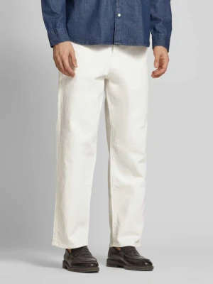 Jeansy o luźnym kroju z mieszanki bawełny ekologicznej z 5 kieszeniami Selected Homme