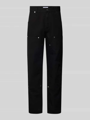 Jeansy o luźnym kroju z wpuszczanymi kieszeniami model ‘DOUBLE KNEE TYRELL PANT’ Edwin