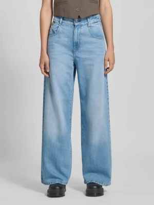 Jeansy o luźnym kroju z wysokim stanem i detalem z logo model ‘Skater’ G-Star Raw