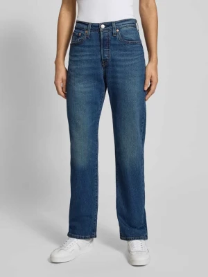 Jeansy o prostym kroju z mieszanka bawełny model '501®' Levi's® 300