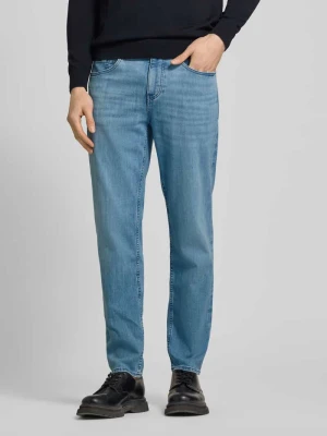 Jeansy o prostym kroju z mieszanka bawełny model 'MAINE' Boss