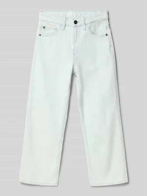 Jeansy o prostym kroju z naszywką z logo model 'Ilyano' Garcia