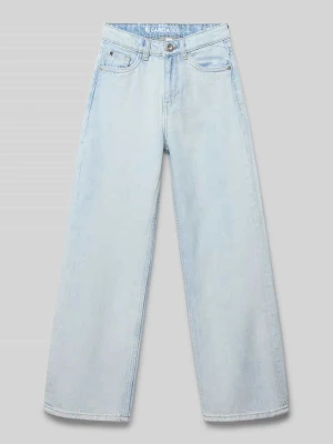 Jeansy o prostym kroju zapięcie na guzik model 'Ilvy' Garcia