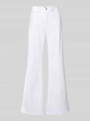 Jeansy o rozkloszowany krój w 5 kieszeni MAC