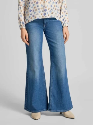 Jeansy o rozkloszowany krój w 5 kieszeni MAC