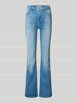 Jeansy o rozkloszowanym kroju bootcut z mieszanki bawełny model 'Celia' Garcia Niebieski