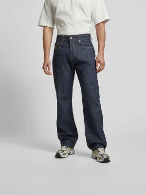 Jeansy o rozkloszowanym kroju w 5 kieszeni Billionaire Boys Club Jeansowy niebieski