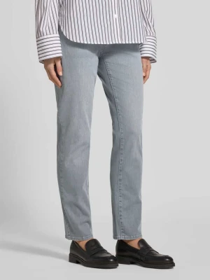 Jeansy o rozkloszowanym kroju z 5 kieszeniami model ‘Carola’ BRAX