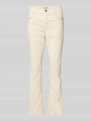 Jeansy o rozkloszowanym kroju z dodatkiem lyocellu model 'Ashley' MOS MOSH