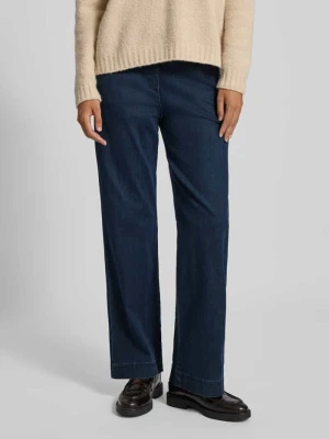 Jeansy o rozkloszowanym kroju z elastycznym pasem model ‘Pam’ Raphaela By Brax