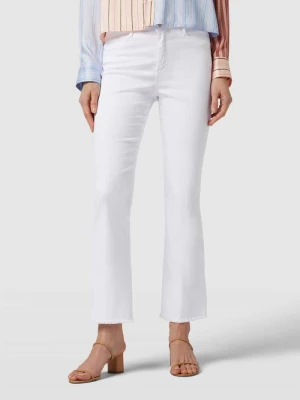 Jeansy o rozkloszowanym kroju z frędzlami model ‘STYLE.SHAKIRA’ BRAX