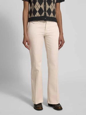 Jeansy o rozkloszowanym kroju z kieszeniami z patką Model 'Fabienne' CAMBIO