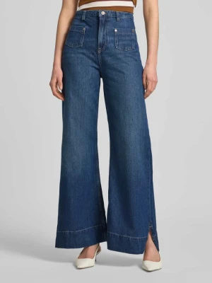 Jeansy o rozkloszowanym kroju z mieszanka bawełny model 'C_MARLENE' Boss Orange