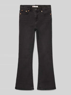 Jeansy o rozkloszowanym kroju z mieszanki bawełny z obszyciem nitami Levi’s® Kids
