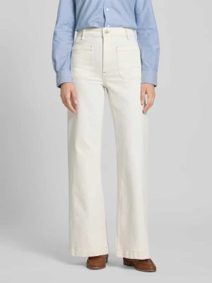 Jeansy o rozkloszowanym kroju z nakładanymi, wpuszczanymi kieszeniami Polo Ralph Lauren