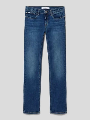 Jeansy o rozkloszowanym kroju z naszywką z logo Calvin Klein Jeans