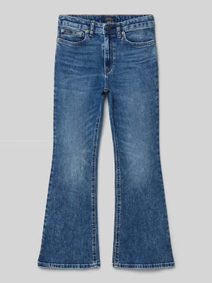 Jeansy o rozkloszowanym kroju z naszywką z logo Polo Ralph Lauren Teens