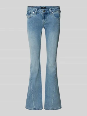Jeansy o rozkloszowanym kroju z niskim stanem i wpuszczanymi kieszeniami model ‘JOEY’ True Religion