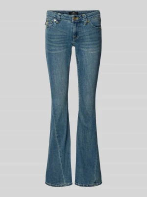 Jeansy o rozkloszowanym kroju z niskim stanem i wpuszczanymi kieszeniami model ‘JOEY’ True Religion