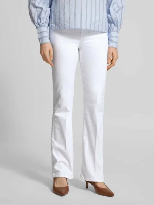 Jeansy o rozkloszowanym kroju z wpuszczanymi kieszeniami Christian Berg Woman