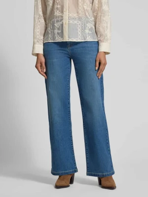 Jeansy o rozkloszowanym kroju z wpuszczanymi kieszeniami Jake*s Collection