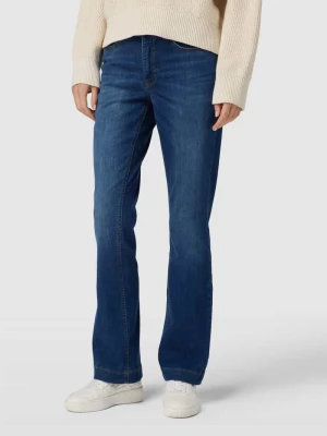 Jeansy o rozkloszowanym kroju z wpuszczanymi kieszeniami MAC