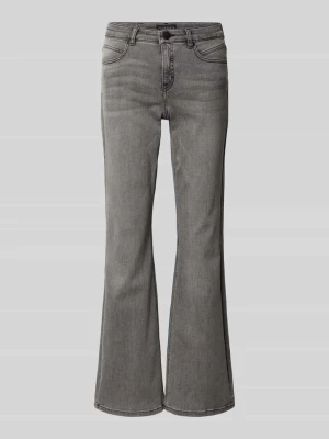 Jeansy o rozkloszowanym kroju z wpuszczanymi kieszeniami model ‘Enja Hope’ OPUS PANTS