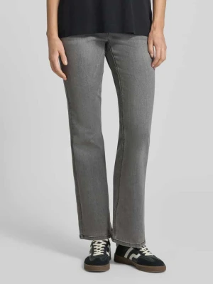 Jeansy o rozkloszowanym kroju z wpuszczanymi kieszeniami model ‘Enja Hope’ OPUS PANTS