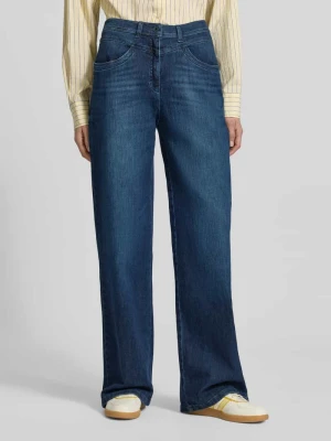 Jeansy o rozkloszowanym kroju z wpuszczanymi kieszeniami model ‘Laura’ Raphaela By Brax