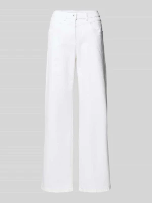 Jeansy o rozkloszowanym kroju z wpuszczanymi kieszeniami model ‘Laura’ Raphaela By Brax