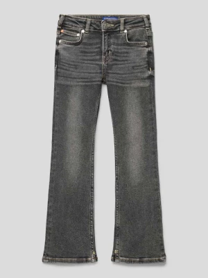 Jeansy o rozkloszowanym kroju z wpuszczanymi kieszeniami model ‘The Charm’ Scotch & Soda