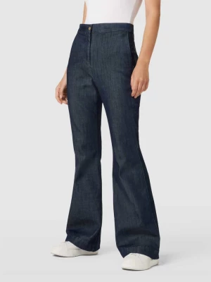 Jeansy o rozkloszowanym kroju z wpuszczanymi kieszeniami w stylu francuskim model ‘Taflera’ Boss