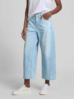 Jeansy o skróconym kroju baggy fit model ‘ORIA’ CAMBIO