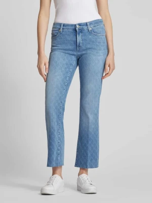 Jeansy o skróconym kroju regular fit model ‘PARIS EASY KICK’ CAMBIO