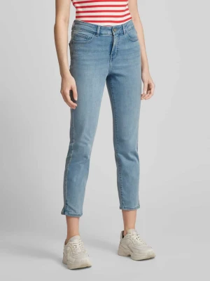 Jeansy o skróconym kroju slim fit Christian Berg Woman