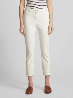 Jeansy o skróconym kroju slim fit Christian Berg Woman
