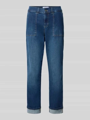 Jeansy o skróconym kroju z brzegiem model ‘Darlene Urban’ Angels