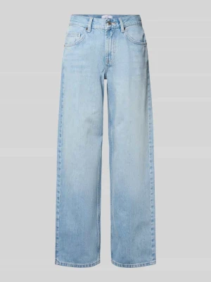 Jeansy z szerokimi nogawkami w 5 kieszeni model 'CINCH' Topshop