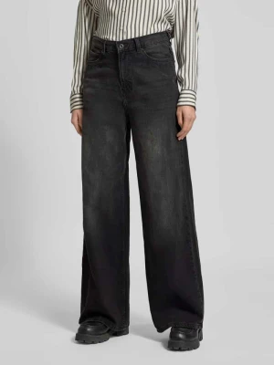 Jeansy o szerokim kroju z 5 kieszeniami model ‘Luise’ mustang