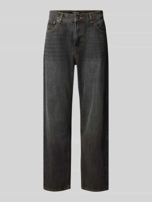 Jeansy o szerokim kroju z czystej bawełny model 'Ted' Jack&Jones Średnioszary