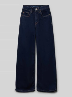 Jeansy o szerokim kroju z dodatkiem wiskozy model ‘Annemay’ Garcia